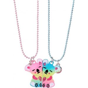 Kal-Saituo 2 Pièces Collier D'amitié Pour 2 Collier Amitié Pour 2 Fille Collier Bff Pour 2 Pour Meilleurs Cadeaux D'anniversaire Et Cadeaux De Noël Pour S?urs Et Meilleures Amies - Neuf