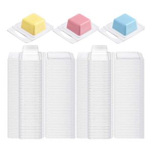 200pcs Wax Melt Moules Clairs 1 Oz Moules Pour Chocolats Diy Cire Fondre - Neuf