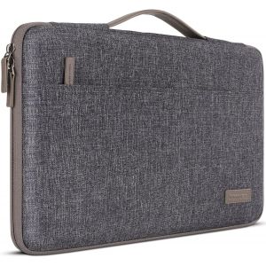 SJZG-17 Pouces Housse Sac Protection Ordinateur Portable Sacoche Pour 17.3"" Notebook/Dell Inspiron/Msi/Hp Pavilion/Lenovo Ideapad/Asus/Acer/Hp/Alienware 17,Gris Foncé - Neuf