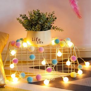 Jgd-Guirlande Lumineuse D'int&eacute;rieur Pour Chambre D'enfant - 20 Boules Led - Pour Chambre &Agrave; Coucher, Saint-Valentin, Mariage, F&ecirc;te, No&euml;l, D&eacute;coration D'int&eacute;rieur - Neuf