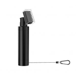 Brosse Nettoyante Pour Club De Golf Et Kit De Nettoyage De Serviette En Microfibre, Brosse D'aff&ucirc;tage De Rainure Avec Eau - Bouteille Outil De Golf Noir - Neuf