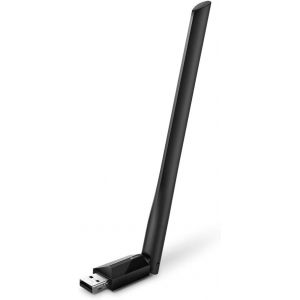MEVRONISSHOP-Cl&eacute; WiFi AC600 Mbps Archer T2U Plus, dongle WiFi, WiFi USB, cl&eacute; WiFi puissante, antenne &agrave; Gain &eacute;lev&eacute; 5dBi, Garantie 3 Ans, Compatible avec Windows 11/10/8.1/8/7/XP et Mac OS X - Neuf