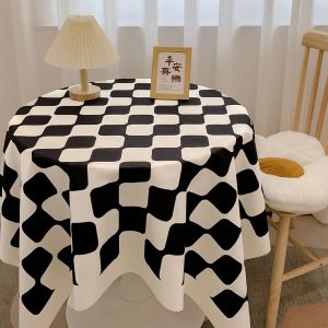 Chenquansarl-Nappe 140 X 200 Cm - Nappe D'extérieur En Damier - Table Basse Rectangulaire À Carreaux - Anti-Déversement Et Infroissable Pour Une Utilisation En Extérieur Et En Intérieur - Neuf