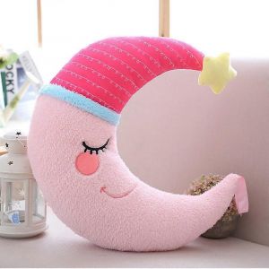 Coussin d'oreiller nuage de lune d'étoiles,coussin de couchage de canapé de chevet,jouet en peluche Gift.40cm - Neuf