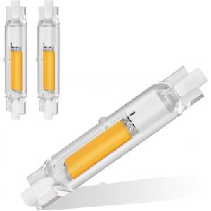 Sjzg-Ampoules Led R7s 78mm Dimmable 20w - Équivalent À Lampe Halogène 200w, Sans Scintillement, Blanc Froid 6000k 1000lm, Ac 220-240v, Éclairage À Faisceau 360°, Lot De 2 - Neuf