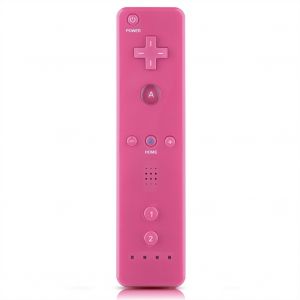 Manette De Jeu Avec Manette Analogique Pour Console Wiiu/Wii (Rose) - Neuf