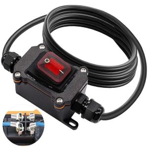 Interrupteur à bascule étanche en ligne 12 V CC 20 A,2 positions,marche/arrêt - Neuf