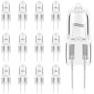 Kal-Pcs Ampoules De Four, Ampoules Halogènes G4 Type G4 Ampoules Halogènes Remplacement 2 Broches Avec Ampoule G4 À Intensité Variable Deux Broches Pour Ampoules Halogènes Dacor 86364 (10 W) - Neuf