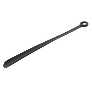 18.5inch Plastique Extra Long Poign&eacute;e Corne De Chaussure Shoehorn Flexible Easy Sturdy Slip Aid,1x Noir - Neuf