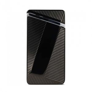 Briquet Double Arc Rechargeable Usb Compact Noir - Neuf