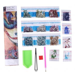 Oiseau Diamant Peinture R&eacute;sine Diamant Broderie Point De Croix Bricolage Peinture Kit - Neuf