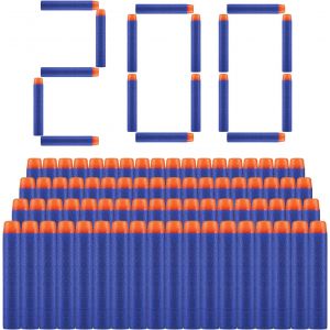 Eryi-Fléchettes Nerf 200 Pièces 7.2cm Mousse Recharge De Fléchettes Pour N-Strike Mega Elite Blasters Pistolet Jouet - Neuf