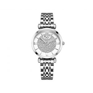 Montre &Agrave; Quartz R008 Pour Fille &iquest; Montre Tendance Ciel &Eacute;toil&eacute; Pour Femme, &Eacute;tanche, Design Fin, Bracelet En Acier Inoxydable - Neuf