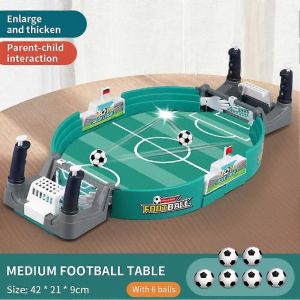 Table de football pour la f&ecirc;te de famille Football Jeu de soci&eacute;t&eacute; Ordinateur de bureau Jouets de football interactifs Enfants Gar&ccedil;ons Sport Ext&eacute;rieur Portable Jeu Cadeau - Neuf