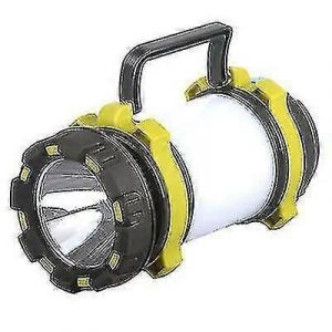 Lampe de camping portable multifonctionnelle d'extérieur, lampe de poche d'urgence rechargeable par USB - Neuf