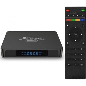 Box TV Android 10.0 - ABURNUDREY boitier IPTV TV 4K HD X96Q Mini - 2GO RAM - 16GO ROM Box Android TV WiFi 2.4G H313 CPU Cortex A53 - Neuf