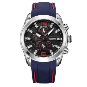 Montre-Bracelet De Sport Analogique &Agrave; Quartz Pour Homme, &Eacute;tanche, En Silicone, Avec Date Automatique - Neuf