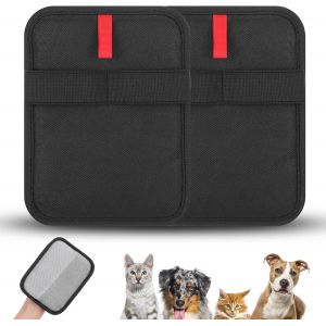 Jgd-Lot De 2 Gants D'&eacute;pilation Pour Animaux De Compagnie, R&eacute;utilisables, &Eacute;lectrostatiques, Outils De Toilettage Pour Animaux Domestiques, Canap&eacute;, Meubles, Tapis, Rideaux Et Meubles - Neuf