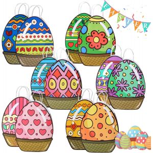 Sac De Pâques, 12 Sachet Pour Oeuf De Pâques, Sac Chasse Aux Oeufs Paques, Pour Emballer Des Cadeaux, Des Chasses Aux ?Ufs, Des Articles De Fête - Neuf
