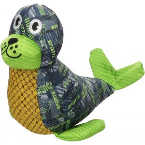 Eryi-Jouet Pour Chien Siwi Phoque Vert U2013 Peluche Douce Avec Bruit U2013 14,5x28x18,5cm U2013 Jouet Sonore, Idéal Pour Petits Et Moyens Chiens U2013 Compagnon De Jeu Et De Sieste - Neuf