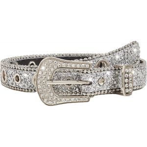 Tianyi-Ceinture Vintage En Strass Style Cowgirls Western À Paillettes Pour Jeans, Robes Et Pantalons - Neuf