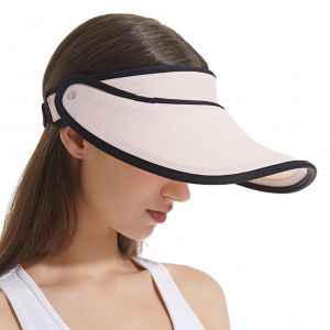 Chapeau Pare-Soleil A Large Bord Pour Femme, Protection Uv, Chapeau De Plage, Rotatif A 360¡Ã, Respirant, Pour Le Cyclisme En Plein Air Et Le Sport - Neuf