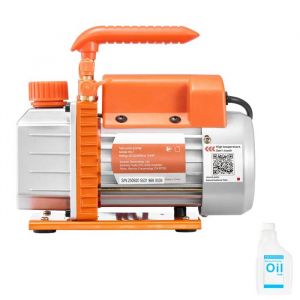 Pompe &agrave; Vide-Duoku-3,5 CFM 99 L/min &agrave; Palettes Rotatives 1 &Eacute;tage-Compatible avec R134a, R22, R410a - Neuf