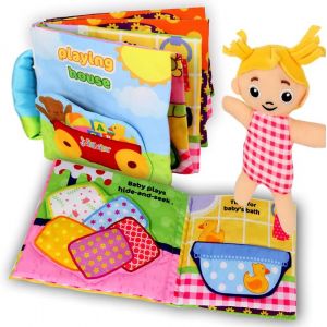 Livres Doux Pour Bébé, Livres En Tissu Doux Au Toucher Pour Jouets De 0 À 12 Mois, - Neuf