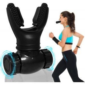 Kalanka-Oxyfit Lung Trainer, Oxyfit Cardio, Appareil D'exercice Respiratoire, Oxyfit Breathing Trainer, Oxypure Respiration, Appareil Respiratoire Sport, Appareil Respiratoire Sport - Noir - Neuf