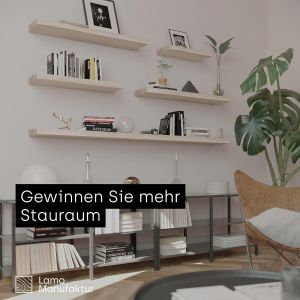 Manufaktur &Eacute;tag&egrave;re Murale En Bois Massif, Bord Irr&eacute;gulier, &Eacute;tag&egrave;re Flottante Montage Invisible Rustique 50cm, Lw-01-A-003-50w - Neuf