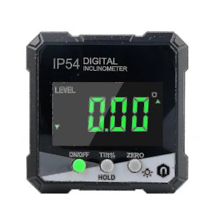 Télémètre d'angle numérique,rapporteur/jauge d'angle avec écran LCD,inclinomètre avec aimant,règle de mesure d'angle numérique - Neuf