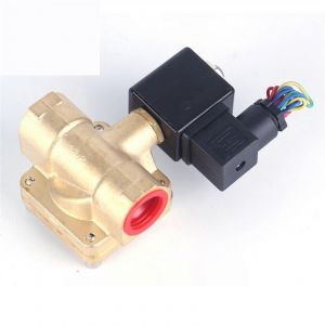 12V 220V 110V Électrique Normalement Fermé 3/4"" Électrovanne pour Eau, Air, Gaz, Modèle 0 927300, Couleur BSP_220VAC - Neuf