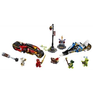 LEGO NINJAGO - La moto de Kai et le scooter des neiges de Zane - 70667 - Neuf