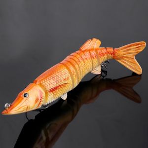 Leurres De Peche Realistes De 30 Cm, Appats Durs Avec Hamecon Triple - Neuf
