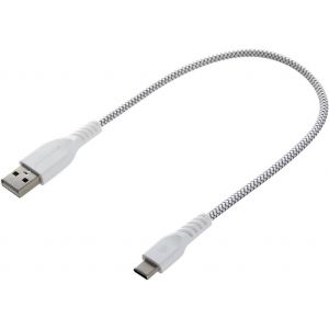 Usb C Câble Chargeur (30cm) Pour Appareils Usb Type C Samsung Tab A8 10.5, Tab A7 Lite 2021 8.7, Tab A7 10.4, Tab A 10.1 2019 T510, Tab A 10.5, Tab S7 Plus/Fe Tab S5e Tab S6 Lite [Blanc] - Neuf