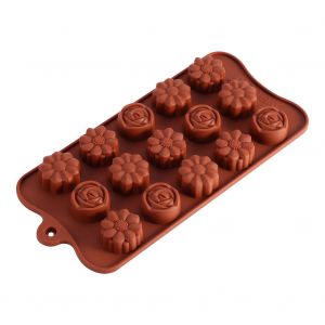 Moule A Gateau En Silicone 3d En Forme De Rose, Pour Savon, Glacons, Fondants, Chocolats - Neuf