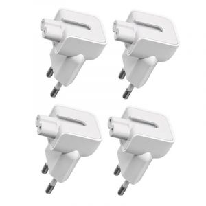 Adaptateur D'Alimentation Ca Pour Ordinateur Portable,Mini Charge Rapide,Prise Murale De Voyage,Convertisseurs Tête De Canard Pour Macbook Ipad,1 À 5 Pièces.4Pcs. - Neuf