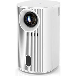 ChenQuanSarl-Vidéoprojecteur 4K Mini Projecteur Portable Wifi 6 Bt5.4 Avec Design Fermé Monobloc, Projecteur Vidéo Compatible Netflix/Dolby, Auto-Correction Avec Hdmi/Usb/Ps5/Android Tv/Télécommande - Neuf
