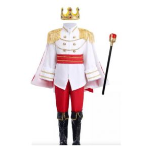 Costume De Prince D'halloween Pour Enfants, Cosplay, Roi - Neuf