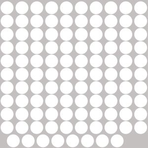 Trahoo-Set De 108 Stickers Muraux Enfants Points - Autocollants Décoration Murale Chambre Bébé - Facile À Poser Blanc - Neuf