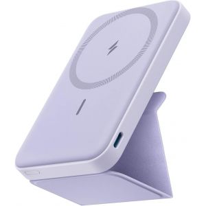 622 Maggo Batterie Externe Magnétique Sans Fil 5000 Mah, Power Bank Charge Rapide, Pliable Avec Usb-C Pour Iphone 16 Pro Max/15/14/13/12 Séries - Neuf