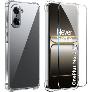 Kalanka-Coque Pour Oneplus Nord Ce5+1x Film De Protection, Anti-Jaunissement, Antichoc Et Résistant Aux Rayures, Cetui Ultra-Mince En Tpu Souple Pour Oneplus Nord Ce5 Coque - Neuf