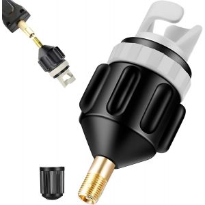 Adaptateur De Valve Sup, Adaptateur Sup Pour Compresseur, Valve De Moteur Sup, Accessoires De Pompe Sup, Adaptateur Pour Kayak, Dériveur, Paddle, Bateau Gonflable, Stand-Up Paddle[Ela710321] - Neuf