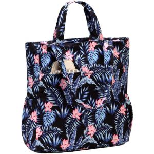 ERSHI-Sac de Plage Femme, Grand Multi-poches Sac Cabas Pliable Léger Résistant à l'Eau Tote Bag d'Été Zippée avec 2 Styles de Poi[7 - Neuf