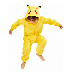 Combinaison Pikachu Pokémon Enfant - Taille: 8-10 Ans (128-134 Cm) - Neuf