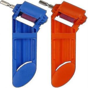 Aff&ucirc;teur de forets portable en corindon (lot de 2), bleu et orange - Neuf