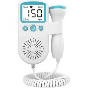 Joulli Moniteur De Fréquence Cardiaque F?tal Doppler Détecteur De Fréquence Cardiaque Pour Bébé Grossesse Maternel, Vert - Neuf