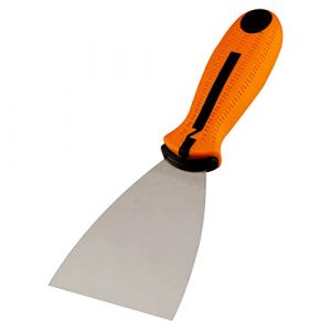 Spatule &agrave; Peinture Neo 75 Mm - Acier Inoxydable, Manche Ergonomique - Neuf