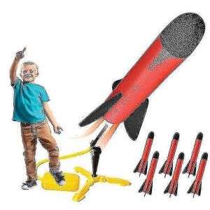 Foam Rocket Launcher Jouet pour enfants Jouet Air Rocket Launcher Gar&ccedil;ons Filles Cadeau - Neuf