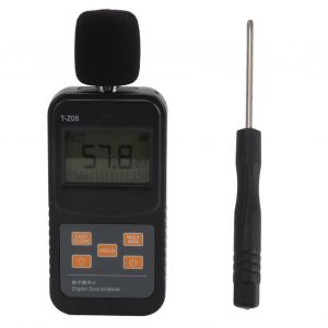 HJLIAN Sonometre numerique, decibelmetre, 30 a 130 dB, appareil de mesure du volume sonore, testeur audio, capteur intelligent, moniteur de decibels - Neuf